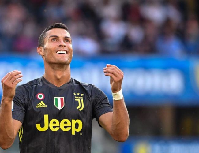 cristiano ronaldo serie a juventus chievo