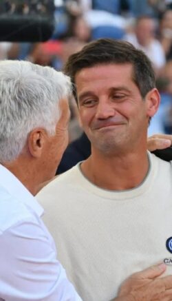 Chivu și Gasperini, în Roma - Inter